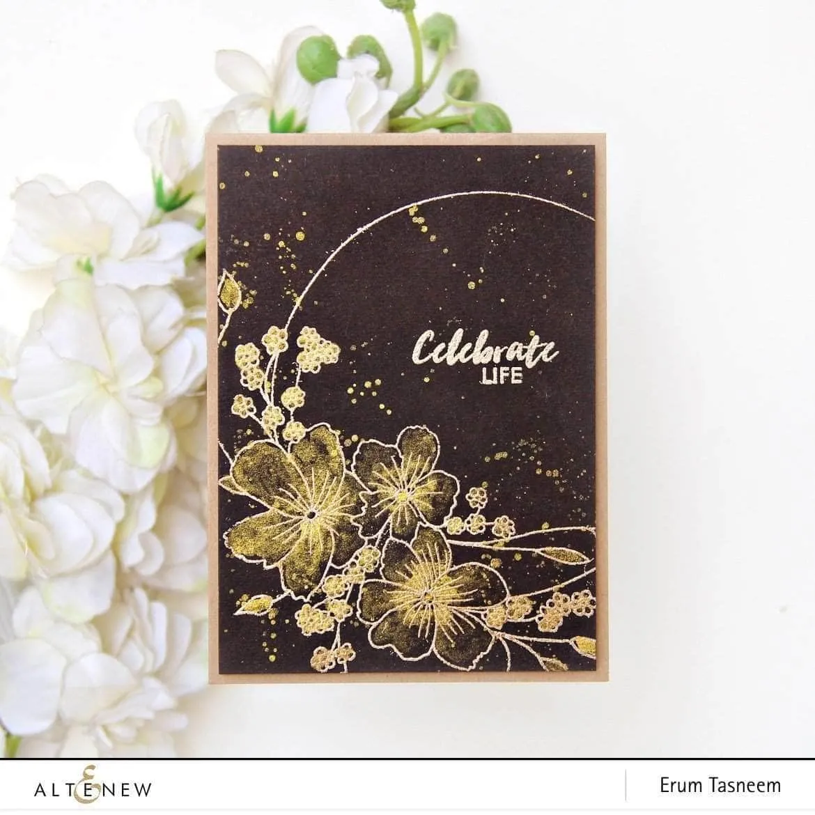 Antique Gold Crisp Embossing Powder