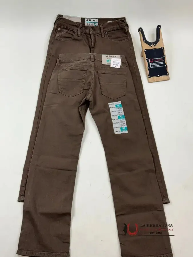 ARIAT MENS JEAN PEAT M7 SLIM FIT STRAIGHT LEG