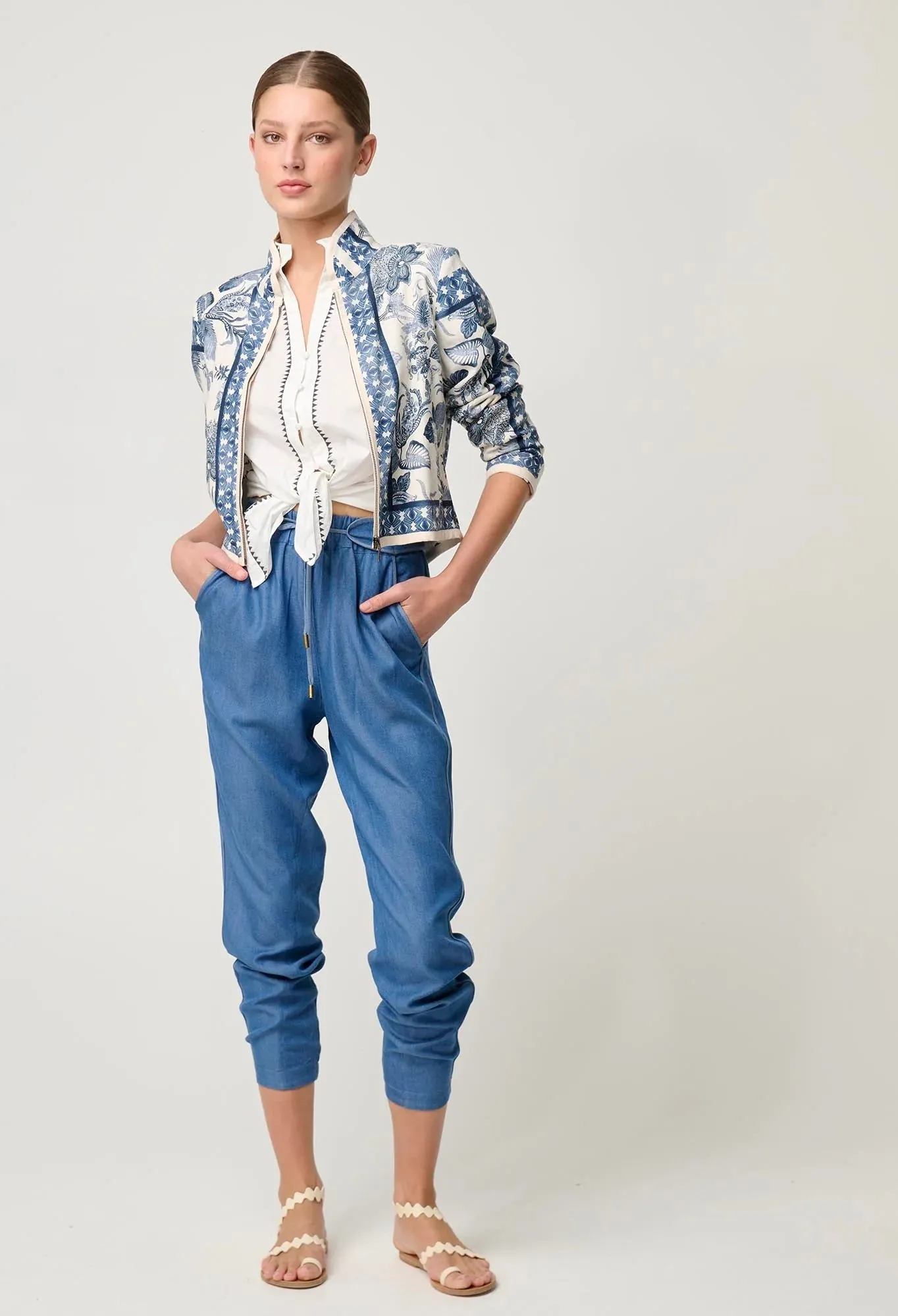 Delray Stripe Reversible Jacket