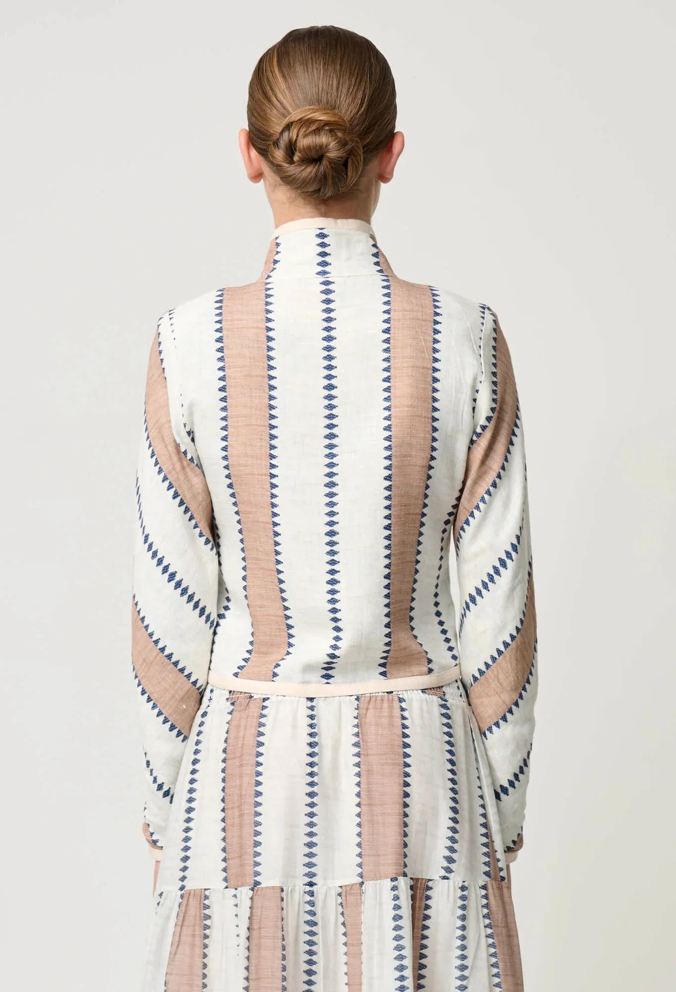 Delray Stripe Reversible Jacket