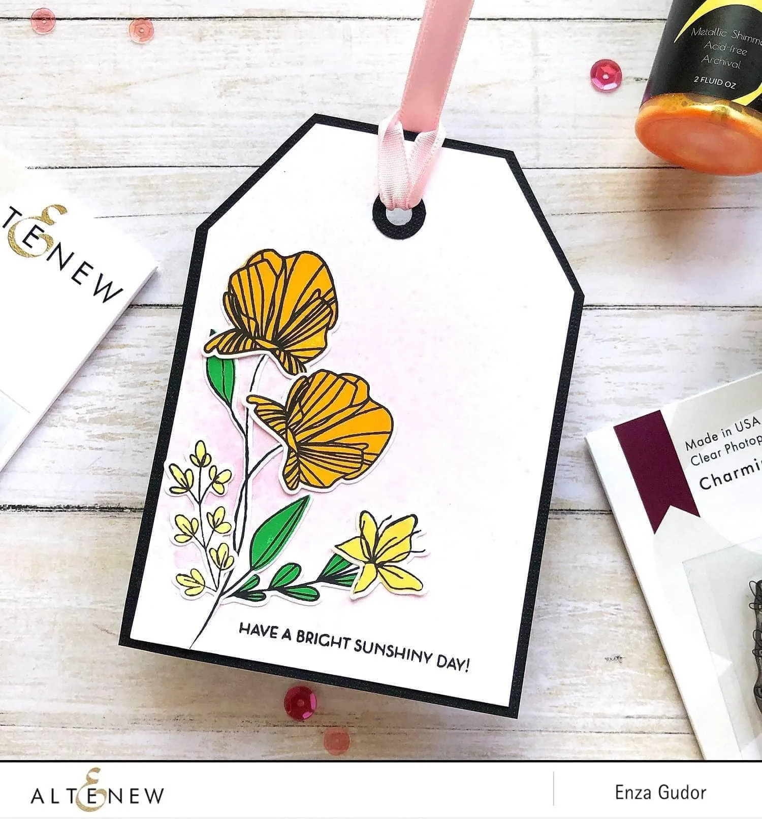 Golden Sunset Crisp Dye Ink Reinker