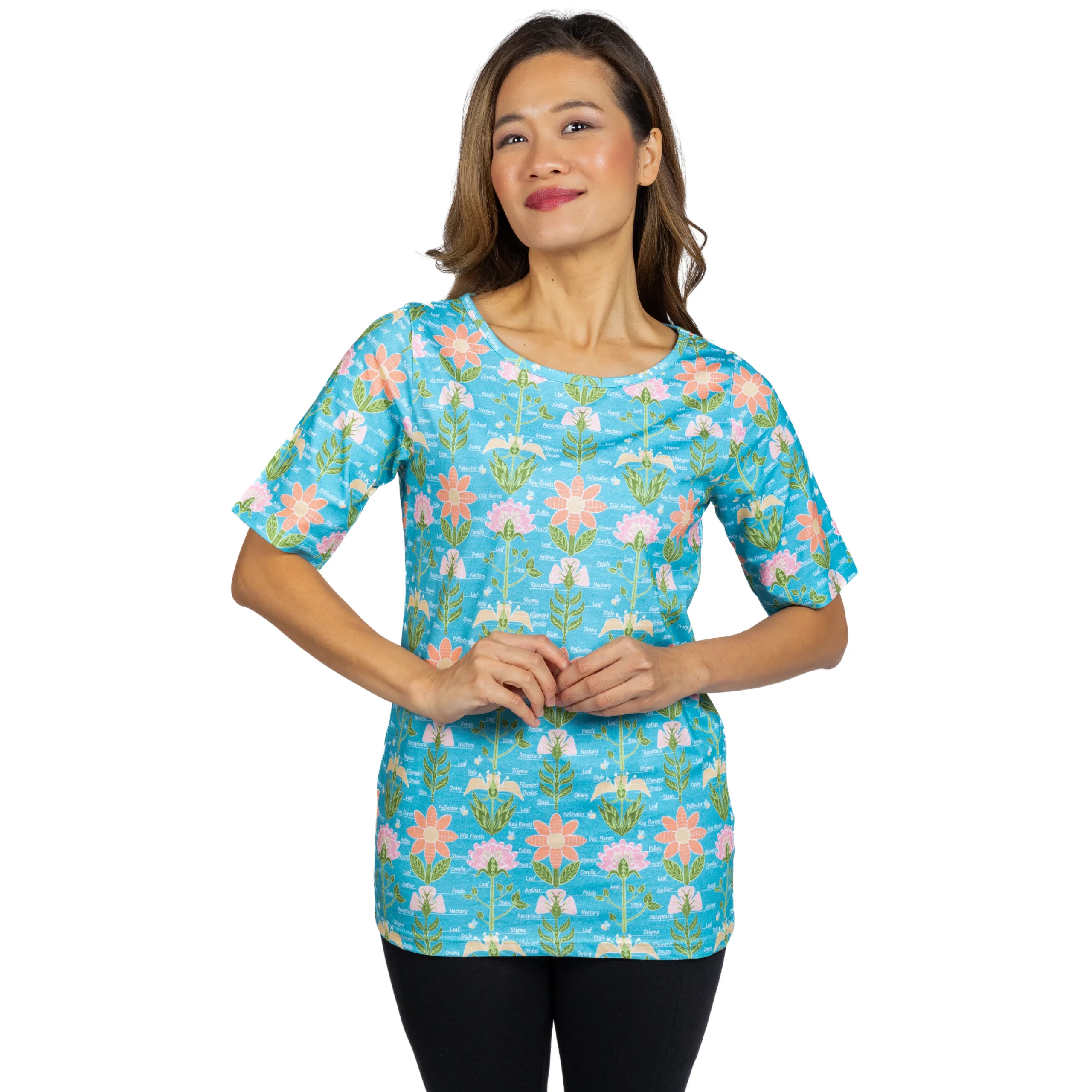 Parts Of A Flower Tunic Top [FINAL SALE]
