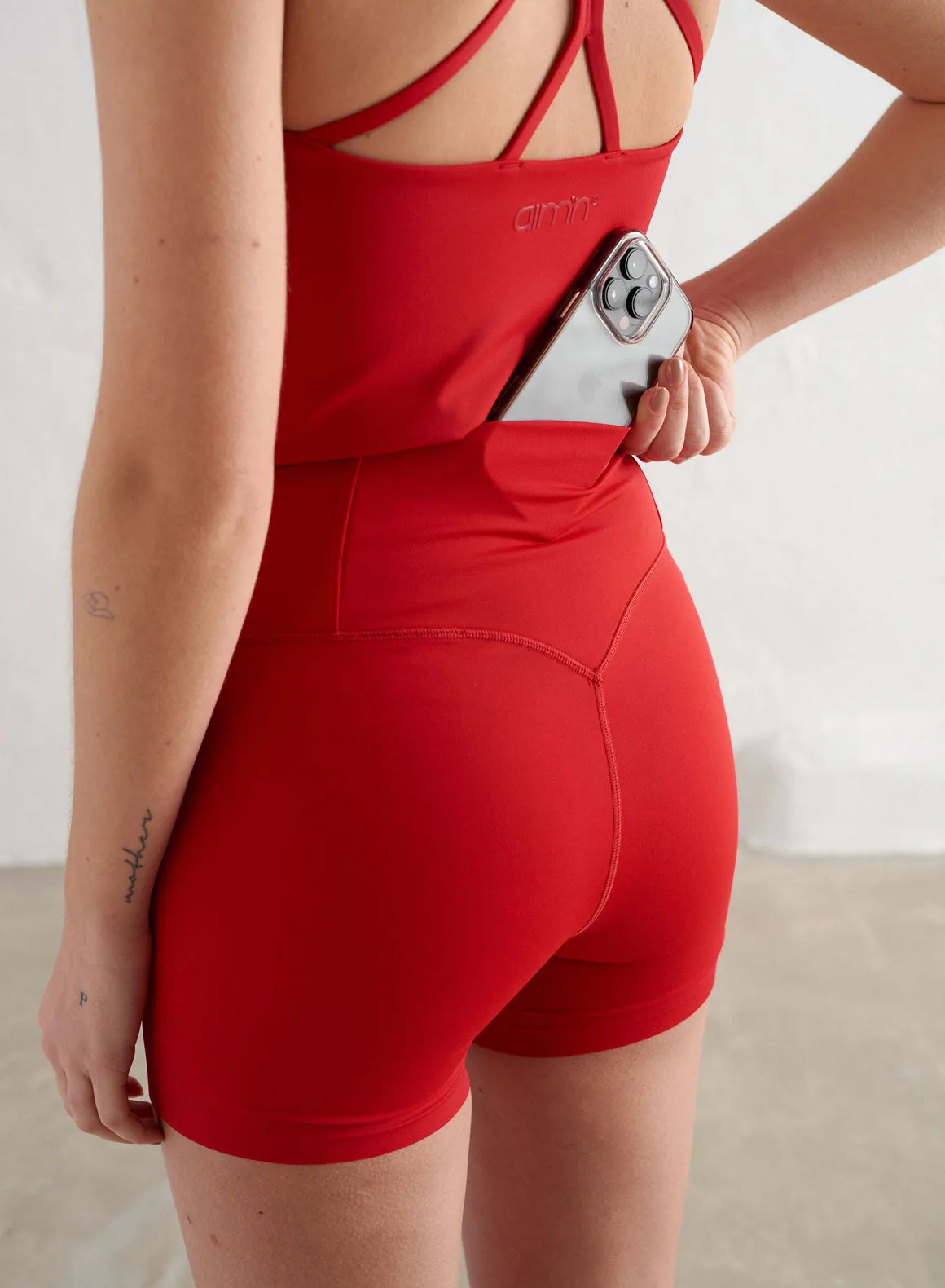 Salsa Sculpting Midi Biker Shorts